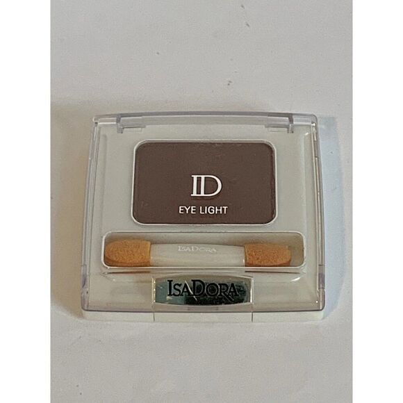 VTG 2X IsaDora Gleaming Eye Shadow Wet Dry Pistachio Green Light 77 Cacao Dream - Picture 2 of 12
